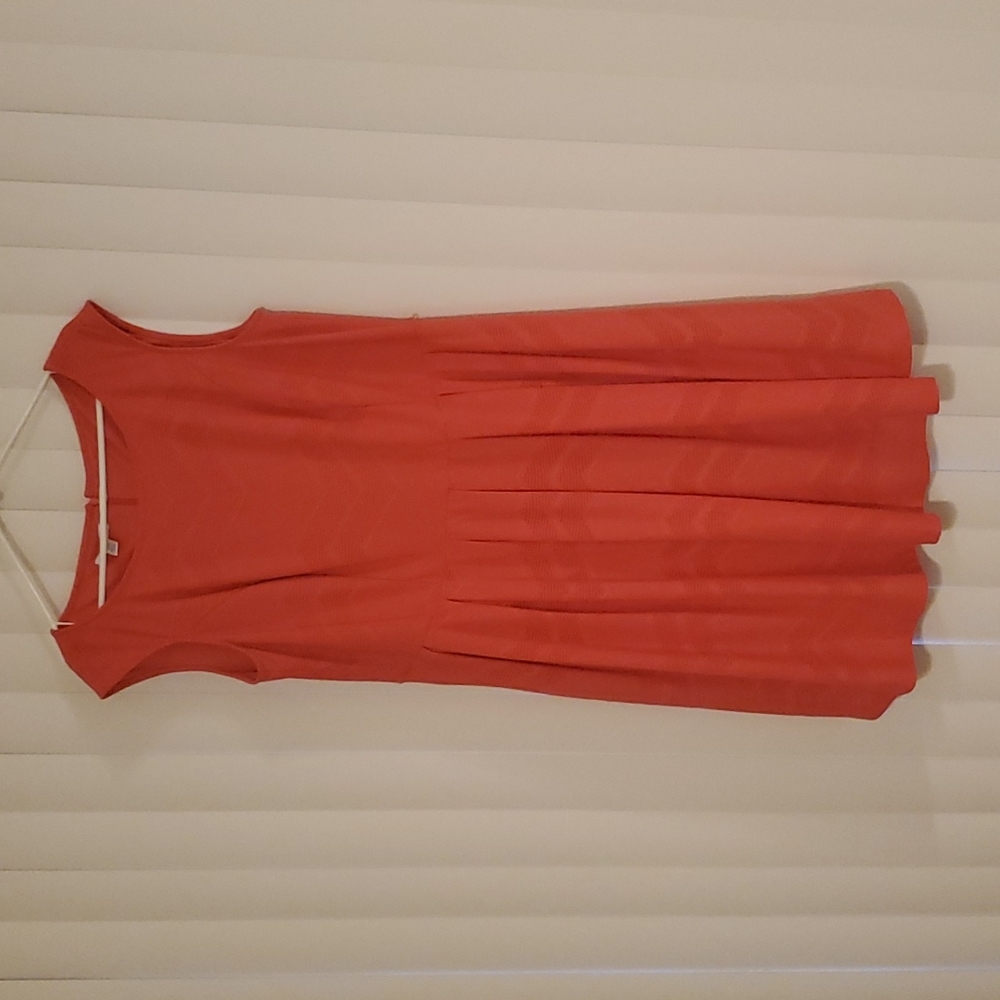 Coral dress size 16